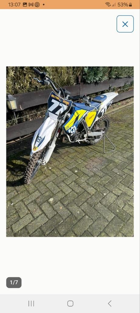Husqvarna 85cc met grote wielen, 5 versnellingen, Ophalen, Overige merken, 85 cc