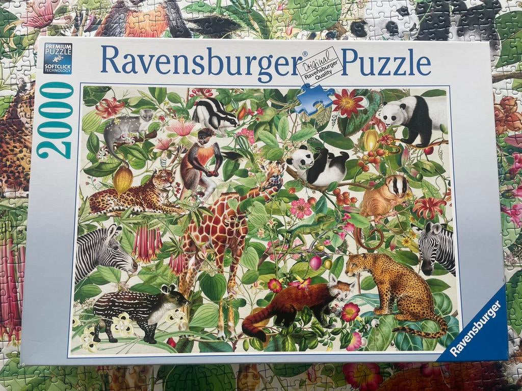 Ravenburger puzzel 2000 st, Hobby en Vrije tijd, Denksport en Puzzels, Ophalen of Verzenden, Meer dan 1500 stukjes, Zo goed als nieuw