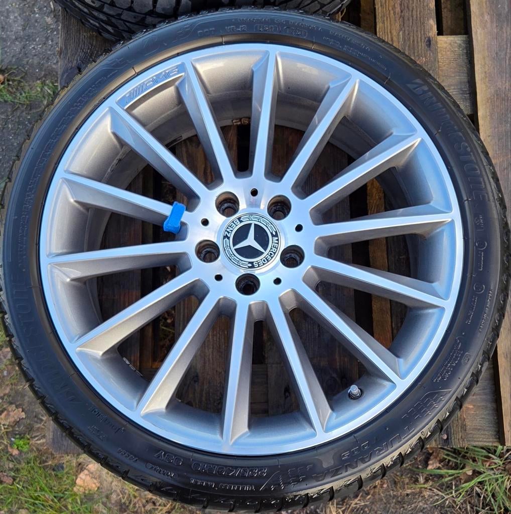 Nette set 19 inch AMG velgen Mercedes W177, Auto-onderdelen, Banden en Velgen, 19 inch, Gebruikt, Banden en Velgen, Ophalen of Verzenden