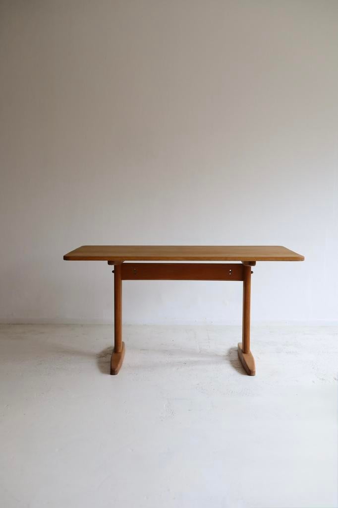 Eettafel model Shaker, Børge Mogensen, Fredericia Furniture, Ophalen, 100 tot 150 cm, Eikenhout, Zo goed als nieuw