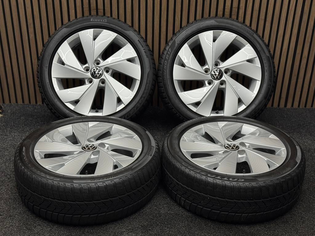 WINTER! Originele 17 inch VW Golf Belmont 5x112 ET46 Pirelli, Ophalen, ., Banden en Velgen, 17 inch