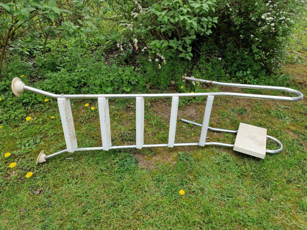 Zwembad ladder, Ophalen, Gebruikt, Ladder