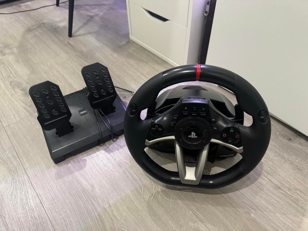 Hori Apex Racing Stuur PS4/PS5 PC, Spelcomputers en Games, Spelcomputers | Sony PlayStation Consoles | Accessoires, Ophalen of Verzenden