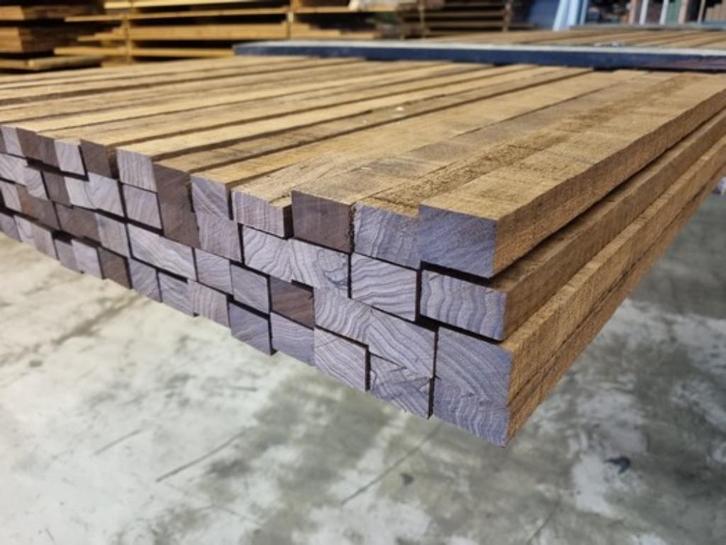 367 meter hardhouten latten fijnbezaagd - nr: HP204, Tuin en Terras, Palen, Balken en Planken, Nieuw, Planken, 250 cm of meer