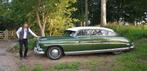 Hudson Hornet Twin H Power '52 , Unieke auto, SLECHTS 1 week, Automaat, Achterwielaandrijving, Leder en Stof, Bruin