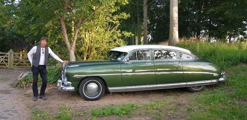 Hudson Hornet Twin H Power '52 , Unieke auto, SLECHTS 1 week, Auto's, Overige Auto's, Particulier, Benzine, Sedan, Automaat, Geïmporteerd