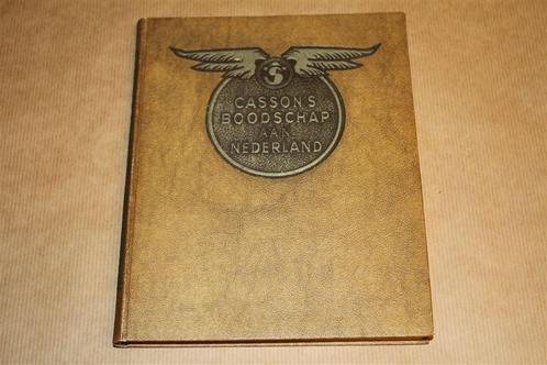 Casson's boodschap aan Nederland. Uitgave 1938., Boeken, Geschiedenis | Vaderland, Gelezen, 20e eeuw of later, Ophalen of Verzenden