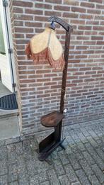 Amsterdamse school lamp met lectuurbak tafel, Ophalen, Zo goed als nieuw