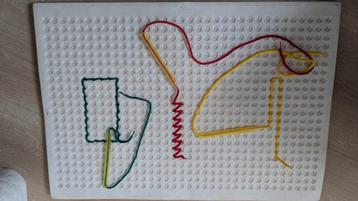 Rubberen borduurmat voor kinderen  beschikbaar voor biedingen