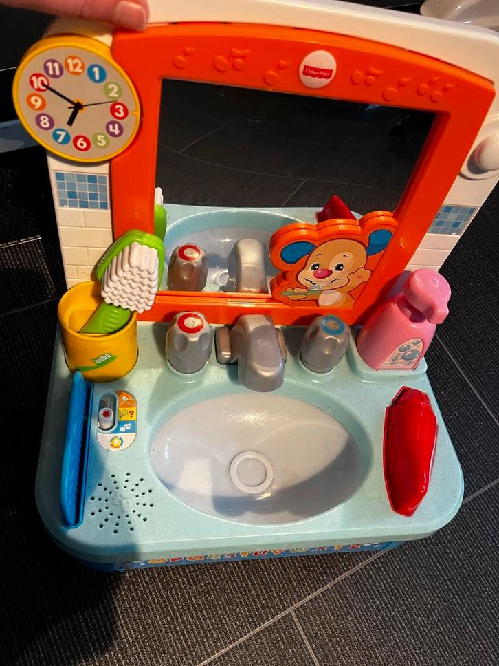 Fisher-Price Goede Morgen Wasbak - Interactief Speelgoed, Kinderen en Baby's, Speelgoed | Vtech, Gebruikt, 2 tot 4 jaar, Ophalen of Verzenden
