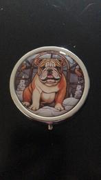 Pillendoosje Engelse bulldog, Ophalen of Verzenden, Zo goed als nieuw
