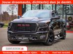 Dodge Ram 1500 Night Premium | Full Option | De Meest Luxe P, Automaat, Met garantie (alle), Zwart, Leder
