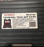 Stekkertrek set/ Terminal Tools Set WT-2130 – 23-delig, Auto diversen, Autogereedschap, Ophalen of Verzenden, Zo goed als nieuw