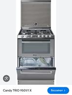 Candy Trio 9501 Fornuis, Oven en Vaatwasser in 1, Witgoed en Apparatuur, Ophalen, Gebruikt, Minder dan 85 cm, 4 kookzones