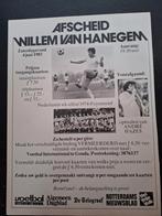 Affiche afscheidsduel Willem van Hanegem (1983), Ophalen of Verzenden, Zo goed als nieuw, Feyenoord, Poster, Plaatje of Sticker