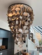 XL kroonluchter oesterlamp schelpenlamp uit bali 120x150cm, Huis en Inrichting, Lampen | Kroonluchters, Ophalen, Zo goed als nieuw