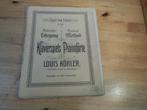 L. Kohler - Praktischer Lehrgang des Klavierspiels, Muziek en Instrumenten, Gebruikt, Klassiek, Ophalen of Verzenden, Artiest of Componist