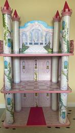 Petra, princess World, groot prinsessenkasteel , 125 cm hoog, Ophalen of Verzenden, Gebruikt, Complete set