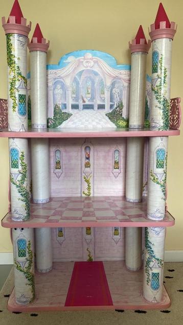 Petra, princess World, groot prinsessenkasteel , 125 cm hoog beschikbaar voor biedingen