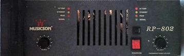 Zeer zware versterker. MUSICSON RP-802 1600 Watt beschikbaar voor biedingen