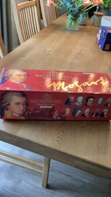 The Masterworks, 40 CD box van Wolfgang Amadeus Mozart. beschikbaar voor biedingen