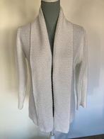 Wit vest met sjaalkraag en lange mouwen, Ophalen of Verzenden, Gedragen, Maat 38/40 (M), Wit