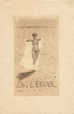 Robert Budzinski ets "Naakte Vrouw komt uit het Water", 1916, Ophalen