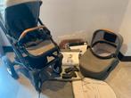 Mutsy Nio kinderwagen groen - complete set + accessoires, Ophalen, Gebruikt, Verstelbare duwstang, Combiwagen