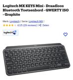 Mx keys mini nieuw, Computers en Software, Toetsenborden, Ophalen, Ergonomisch, Nieuw, Numeriek