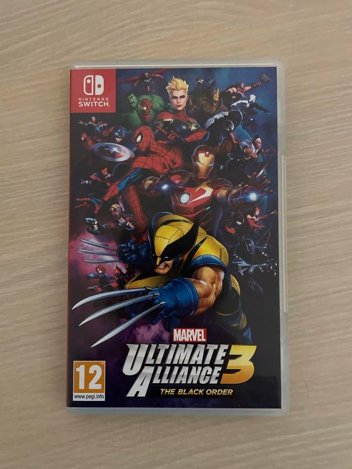 Marvel Ultimate Alliance 3 - Nintendo Switch, Spelcomputers en Games, Games | Nintendo Switch, Zo goed als nieuw, Avontuur en Actie