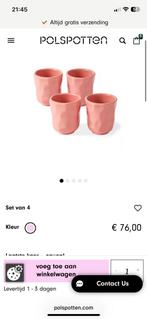 Pols Potten Espresso Kopjes - 2 Sets (8 stuks) Nieuw, Huis en Inrichting, Keuken | Servies, Keramiek, Nieuw, Ophalen of Verzenden