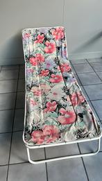 Vintage stretcher, Ophalen, Gebruikt, Metaal, Inklapbaar