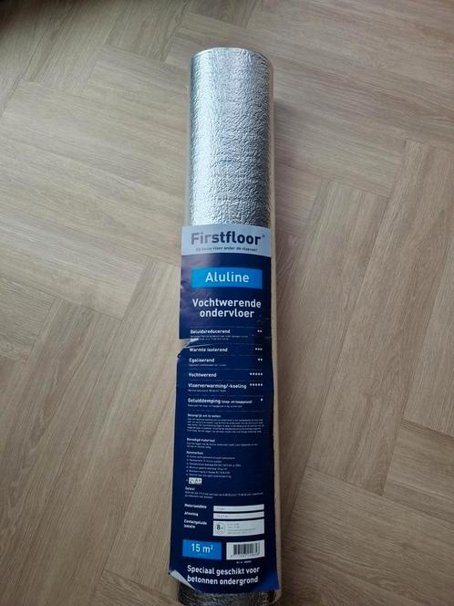 Firstfloor Aluline Vochtwerende Ondervloer - 9 m2, Doe-het-zelf en Verbouw, Isolatie en Afdichting, Nieuw, Vloerisolatie, Overige materialen