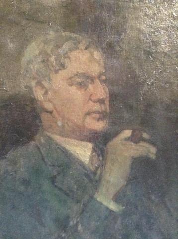 Schilderij Poppe Damave, Haarlemmer beschikbaar voor biedingen