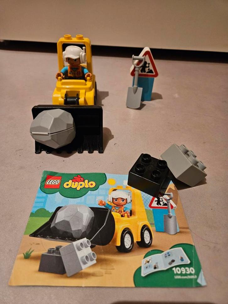LEGO Duplo Graafmachine 10930, Kinderen en Baby's, Speelgoed | Duplo en Lego, Gebruikt, Duplo, Complete set, Ophalen of Verzenden