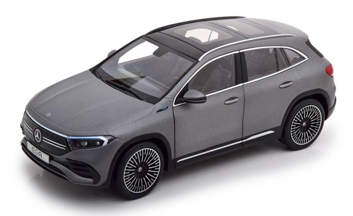 Mercedes-Benz EQA H243 Mountain Grijs 2021 NZG B66960826, Hobby en Vrije tijd, Modelauto's | 1:18, Nieuw, Auto, Overige merken