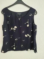 Blouse L.55cm Luisa Spagnoli S  zwart+wit viscose 3xGedragen, Zwart, Ophalen of Verzenden, Zo goed als nieuw, Luisa Spagnoli