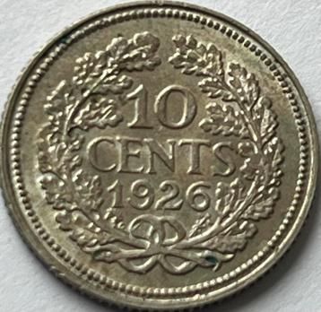 Zilveren dubbeltje 1926 topkwaliteit! beschikbaar voor biedingen