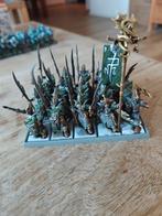 Warhammer Dark Elf warriors (19), Ophalen of Verzenden, Gebruikt, Warhammer