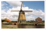 (NH207) Ansichtkaart Hoogwoud molen De Vier Winden Lage Hoek, Verzamelen, Ansichtkaarten | Nederland, Verzenden, 1980 tot heden