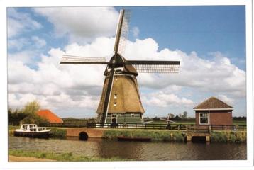 (NH207) Ansichtkaart Hoogwoud molen De Vier Winden Lage Hoek beschikbaar voor biedingen