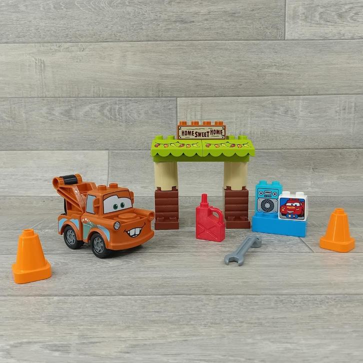 duplo Cars Takels Schuur, Kinderen en Baby's, Speelgoed | Duplo en Lego, Zo goed als nieuw, Duplo, Ophalen of Verzenden