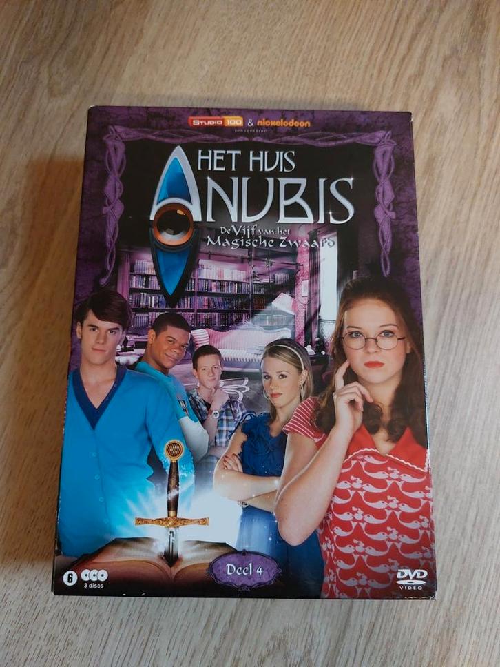 Het huis Anubis de vijf van het magische zwaard, Cd's en Dvd's, Dvd's | Kinderen en Jeugd, Alle leeftijden, Ophalen of Verzenden