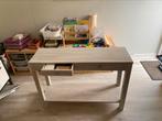 Halkast / sidetable whitewash eik, 25 tot 50 cm, 100 tot 150 cm, Rechthoekig, Ophalen of Verzenden