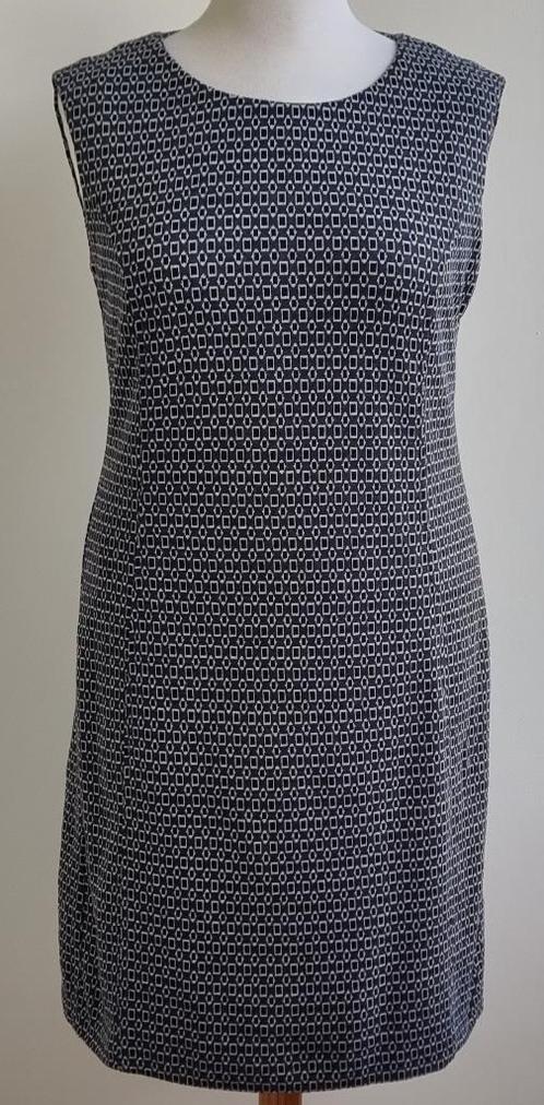 Cappellini grijs/zwarte jurkje mt. XL (it. 54), Kleding | Dames, Jurken, Zo goed als nieuw, Maat 46/48 (XL) of groter, Grijs, Ophalen of Verzenden