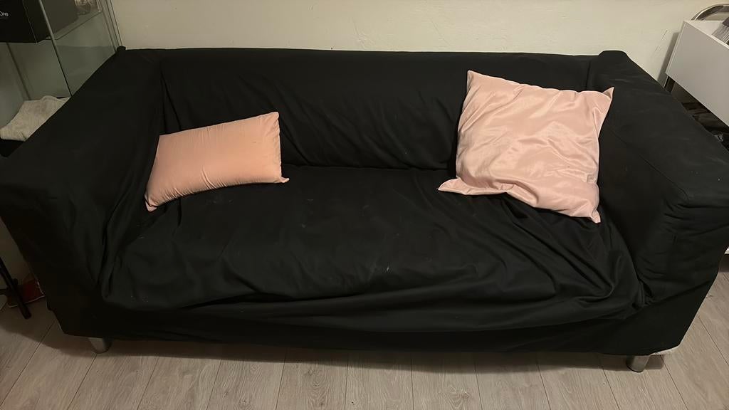 Klippan bank ikea gratis ophalen, Ophalen, Gebruikt, 150 tot 200 cm, Tweepersoons