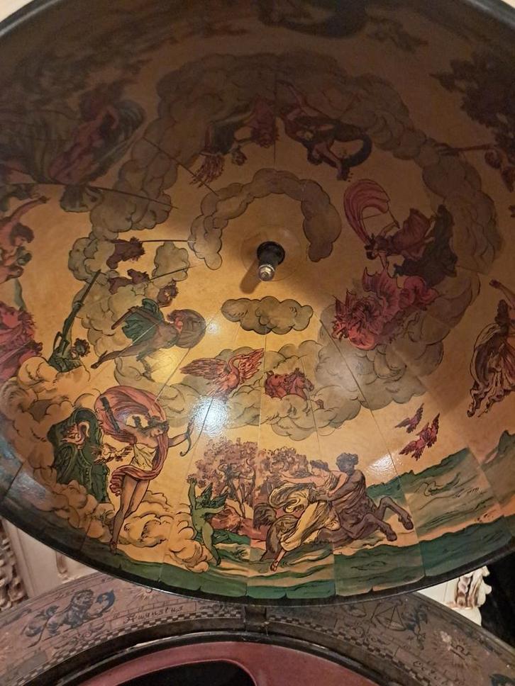 Vintage Globe Bar met Opbergruimte, Huis en Inrichting, Woonaccessoires | Wereldbollen, Gebruikt, Ophalen of Verzenden