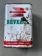 Te koop , oud antiek Beverol olie blik, Ophalen of Verzenden, Gebruikt, Overige, Overige merken