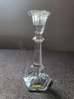 Mooie kristallen kandelaar., Ophalen of Verzenden, Kristal