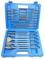 SDS Boor-Beitelset 17dlg.  Diverse maten boren en beitels:, -, -, Nieuw, Ophalen of Verzenden